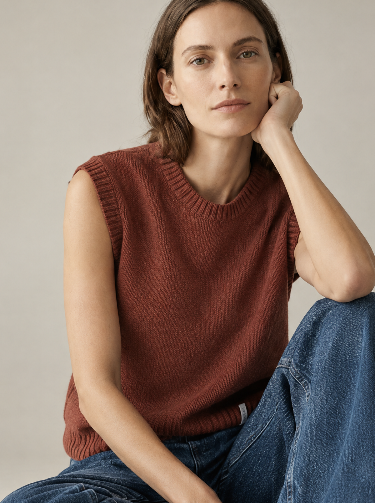 Pull sans manche - Barbara
