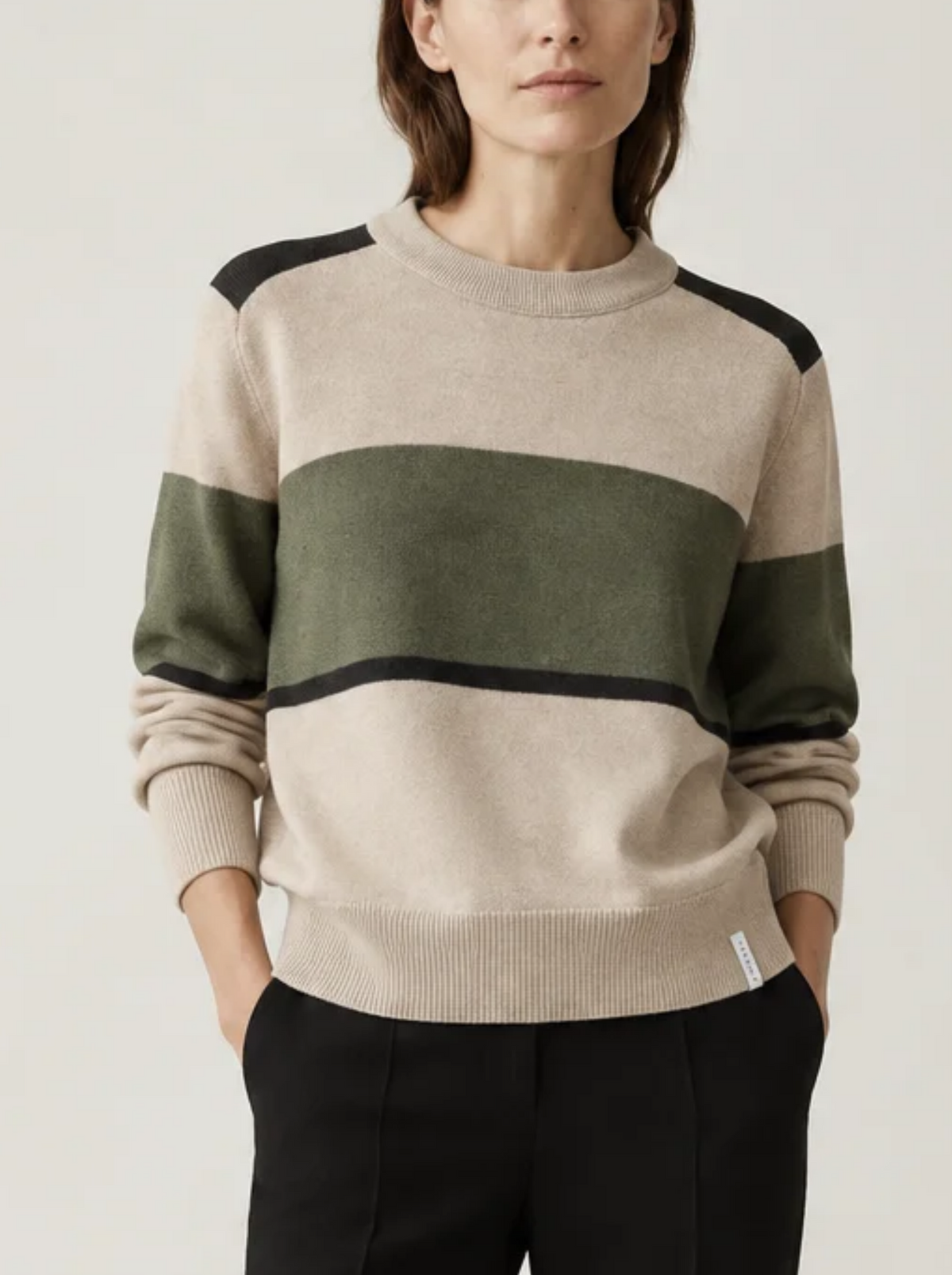 Pull Altitude femme beige - PIPOLAKI