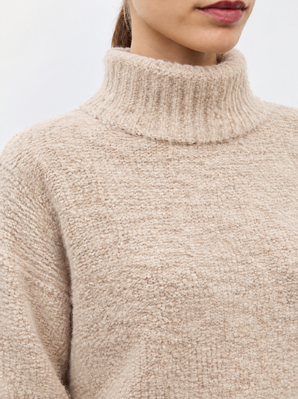 Pull Powder femme écru - PIPOLAKI