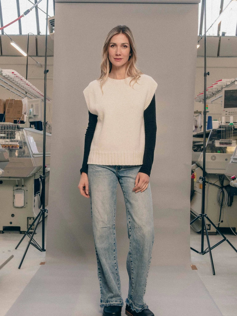 Pull sans manche - Barbara