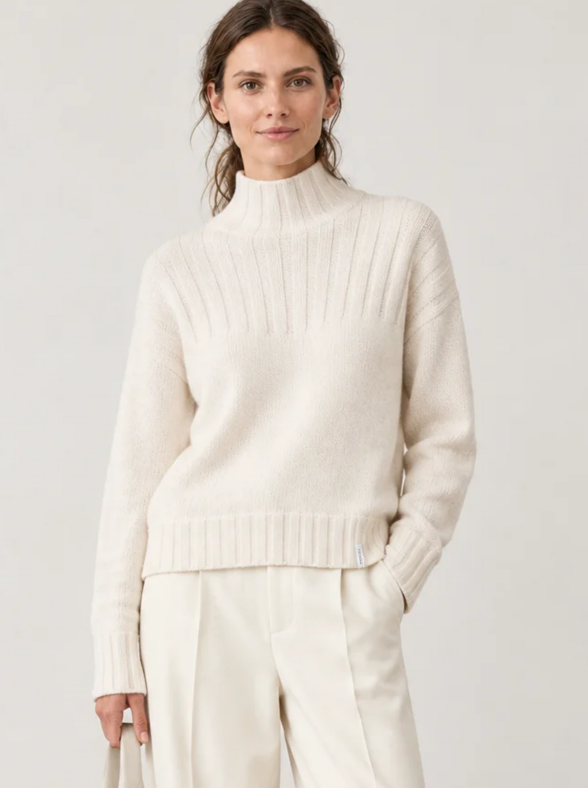 Pull Serac femme écru - PIPOLAKI