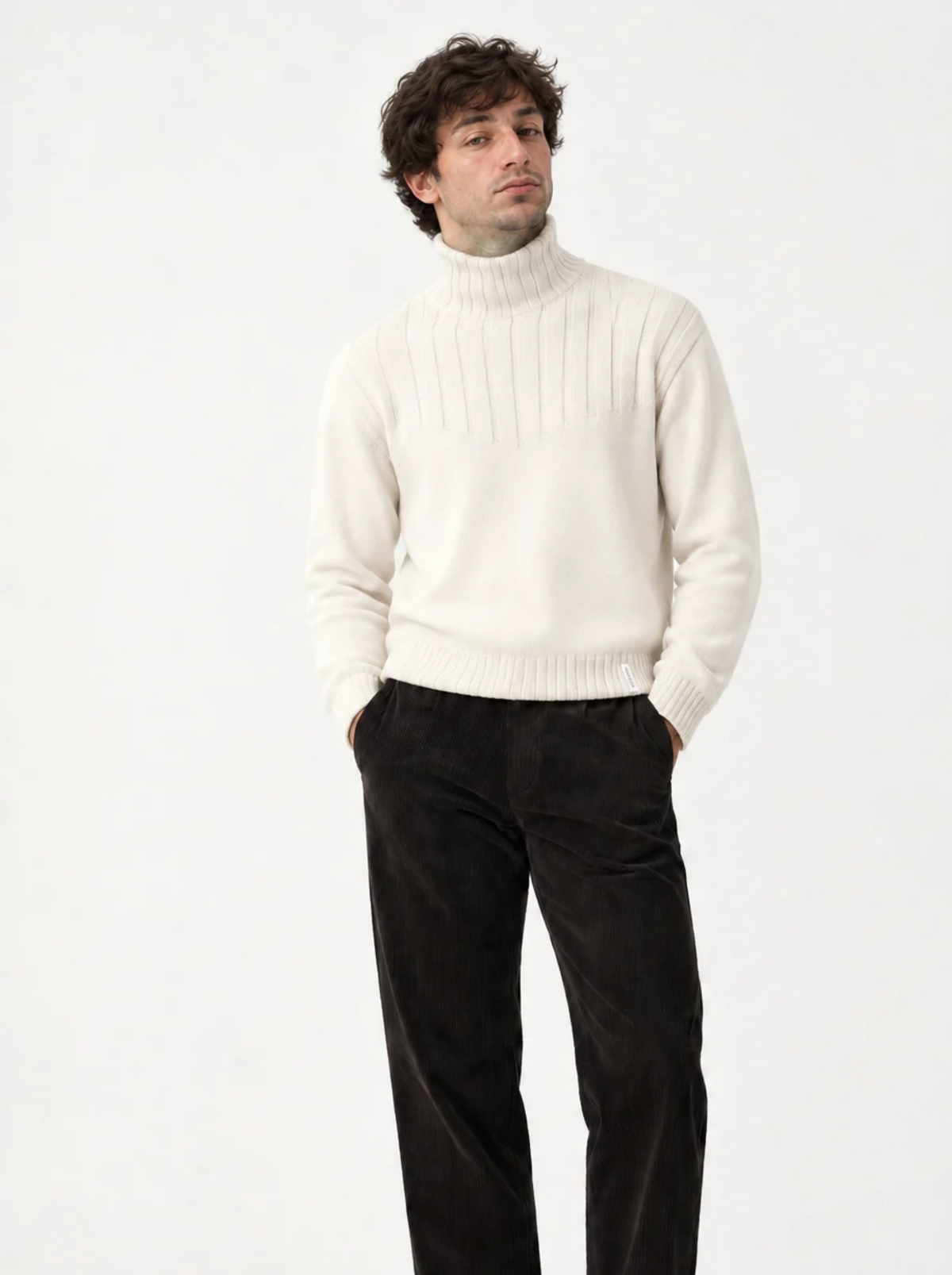 Pull Serac homme écru - PIPOLAKI